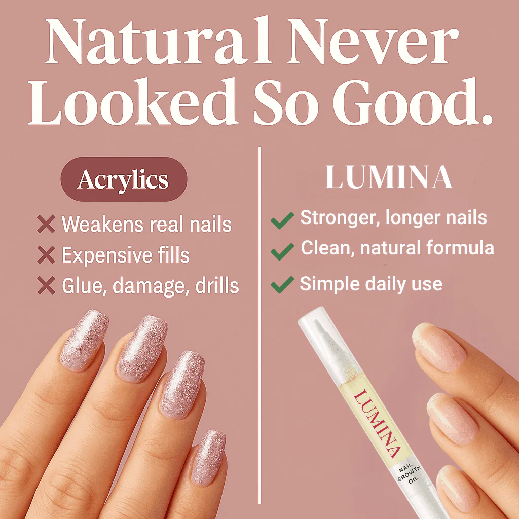 Lumina Nail Growth Oil | Longer, Stronger, Healthier Nails